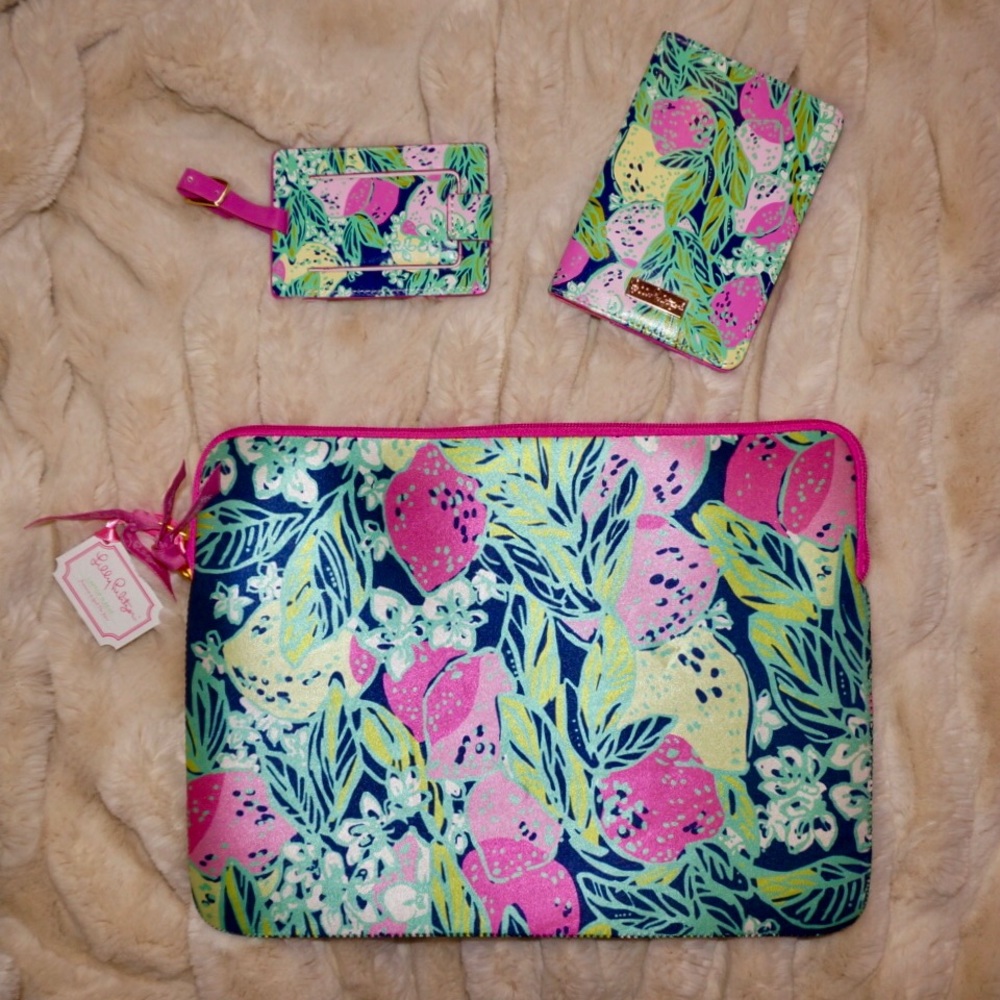 Lilly Pulitzer Matching Travel Set!